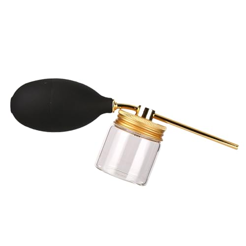 shjxi Kieselgur Staubwedel | Rasen- und Garten-Staubwedel – abnehmbarer Behälterstreuer, ergonomischer Applikator für Topf, Rasen, , Krabbeln, Outdoor-Gartenarbeit von shjxi