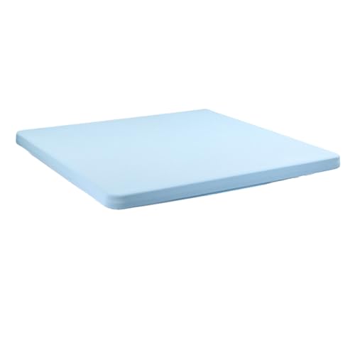 shjxi Square Tablecloth, Fitted Table Cover, Stretch Fabric with Elastic Corners, Creases Resistant Fit for Outdoor Dining, Table Topper and Camping Use, 34x34 Inch, Polyester shjxi Square Tablecloth, Fitted Table Cover, Stretch Fabric with Elastic Corners, Creases Resistant Fit for Outdoor Dining, Table Topper and Camping Use, 34x34 Inch, Polyester von shjxi
