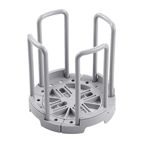 shjxi Teleskop-Tablett, Geschirr-Organizer, Schüsselhalter, erweiterbares Abtropfgestell mit platzsparendem Design, ideal für Küche, Speisekammer, Schrank und Arbeitsplatte von shjxi