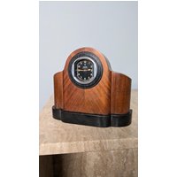 Jaeger Tischuhr Oldtimer Uhr Art Deco Einzelstück | Pre Lecoultre Auto Buffetuhr 8 Tage Werk Swiss Made von shopJMF