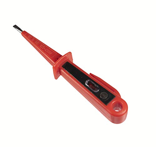 Fasenprüfer Elektriker Stromtester Spannungsprüfer Elektroschraubenzieher Phasenprüfer Schraubendreher Tester (140mm) von shopVG
