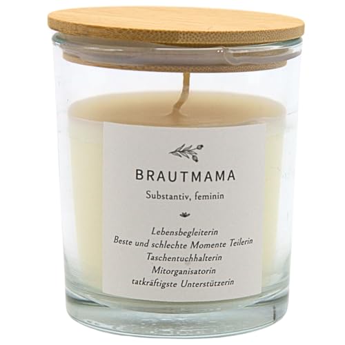 Duftkerze Brautmama | Geschenkidee für deine Mama | Brautmama von shopandmarry