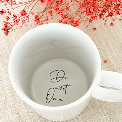 Tasse ” Du wirst Oma ? von shopandmarry