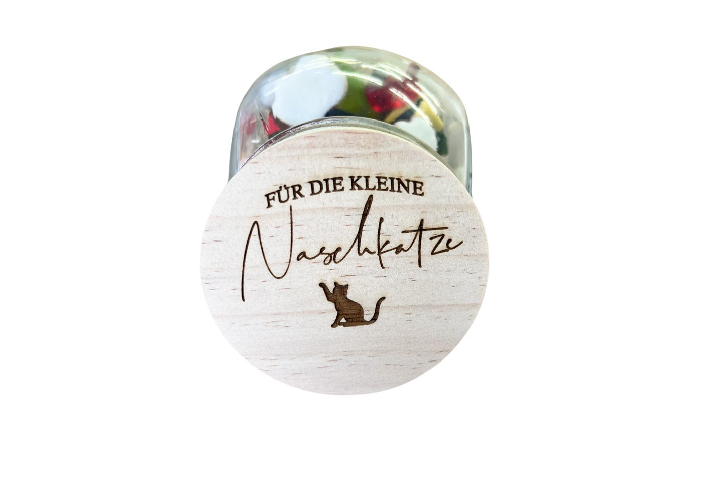shopandmarry Vorratsglas Bonbonglas Naschkatze, mit Holzdeckel shopandmarry Vorratsglas Bonbonglas Naschkatze, mit Holzdeckel von shopandmarry