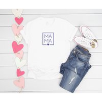 Bügelbild Mama Herzchen, Bügelbild, Für Tshirts, Kissen Und Aufkleber, Diy Idee Zum Muttertag Geburtstag von shopbyamibelle