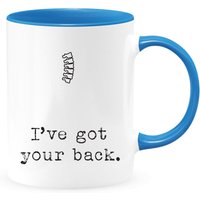 I've Got Your Back Zweifarbige Kaffeetasse, Doktortasse, Chiropraktikertasse, Wirbelsäulenkaffeetasse, Abschlussgeschenk, Doktorandenbecher von shopbydave