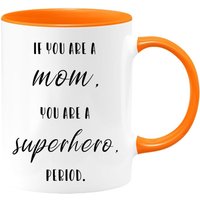 Wenn Sie Eine Mama Sind, Sind Ein Superheld Zweitönige Kaffeebecher, Beste Geschenk Von Tochter, Geburtstagsbecher Für Mama, Kaffeebecher von shopbydave