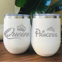 Mutter & Tochter Reisebecher, Personalisierte Mama Und Ich Becher, Personalisierte Valentinsbecher Mit Deckel, Set Von 2 Bechern von shopgiftables