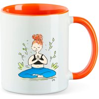 Keramiktasse Yoga - Gerne Mit Personalisierung Keramiktasse Yoga - Gerne Mit Personalisierung von shophedwig
