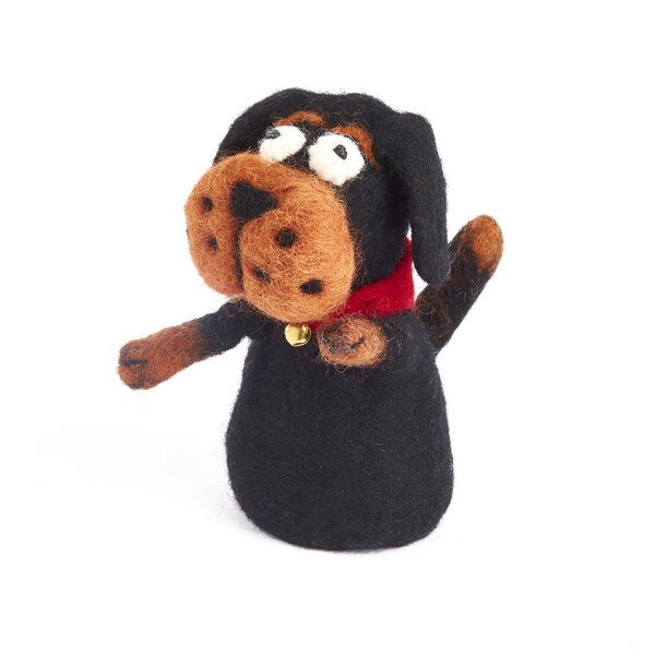 short'n'pietz Hund als Filz Eierwärmer von short'n'pietz