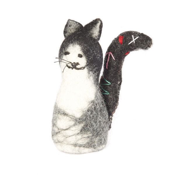 short'n'pietz Katze als Filz Eierwärmer von short'n'pietz