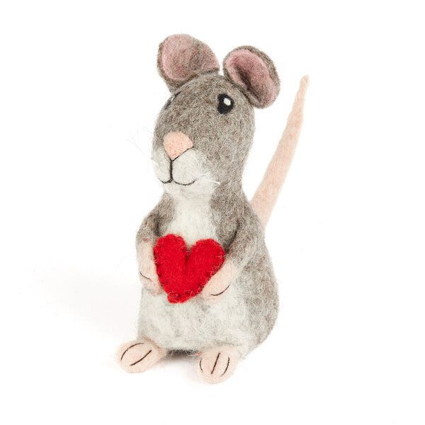 short'n'pietz Maus als Filz Eierwärmer von short'n'pietz