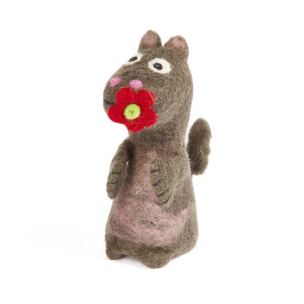 short'n'pietz Nilpferd als Filz Eierwärmer von short'n'pietz