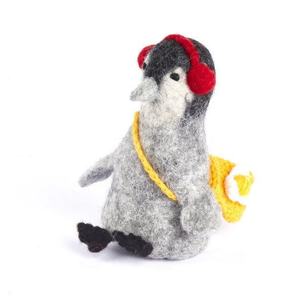 short'n'pietz Pinguin als Filz Eierwärmer von short'n'pietz