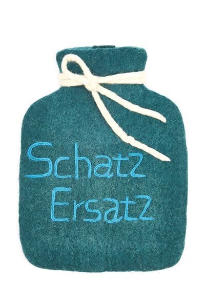 short'n'pietz Wärmflaschenbezug handgefilzt von short'n'pietz
