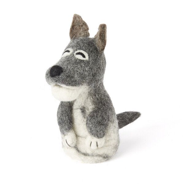 short'n'pietz Wolf als Filz Eierwärmer von short'n'pietz