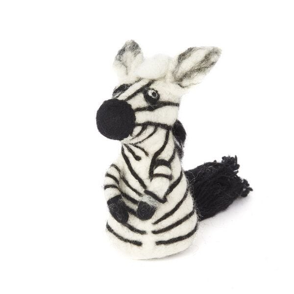 short'n'pietz Zebra als Filz Eierwärmer von short'n'pietz