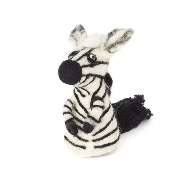 short'n'pietz Zebra als Filz Eierwärmer von short'n'pietz
