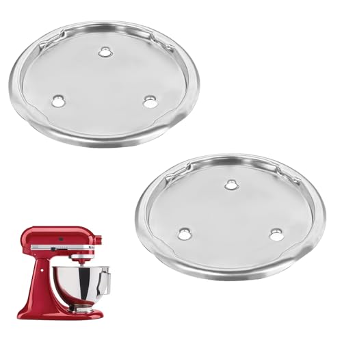 Showingo W10191926 Mixerschüssel-Schraubdeckel, Ersatz für Whirlpool KitchenAid Kenmore Mixer-Grundplatte, Ersatzteil 4163032 WPW10191926 AP6016640 4161126 4161127 4161128 4161158 (2 Packungen) von showingo
