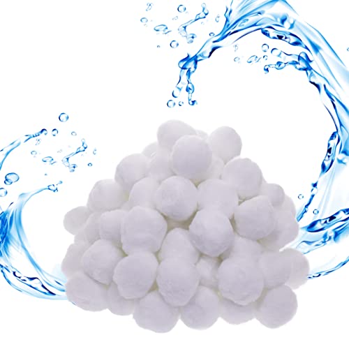 Showll 300g Filterbälle Pool,Filterballs für Sandfilteranlagen Pool,Filter Balls ersetzen, Filterpumpe, Filterbälle Filtermaterial Filtersand Pool Sandfilter für Pool Sandfilteranlagen Aquarium von showll