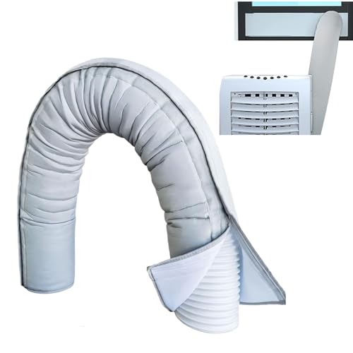 shpuuyy AC Schlauch Isolierhülle,Decke für tragbare Klimageräte - Flexibler Isolierrohrschutz Staubdicht passt für Rohre 15 cm und 13 cm Durchmesser von shpuuyy