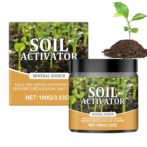 shpuuyy Bodenaktivator Mineralquelle,Pflanzennahrung Nährstoffe - 100G Natürliches Gartenzubehör Für Obst Blüten Vermehrung Gartenarbeit Zimmerpflanzen Wachstum shpuuyy Bodenaktivator Mineralquelle,Pflanzennahrung Nährstoffe - 100G Natürliches Gartenzubehör Für Obst Blüten Vermehrung Gartenarbeit Zimmerpflanzen Wachstum von shpuuyy