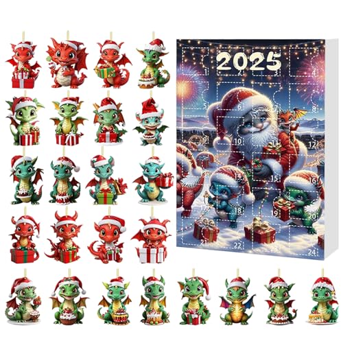 shpuuyy Dinosaur Advent | 24 Tage Weihnachts Countdown Kalender Mit 24 Überraschungen - 2D flache Acryl Ornamente für Erwachsene Kinder tägliche Familienaktivität Klassenzimmer Schule Feiertag Zuhause shpuuyy Dinosaur Advent | 24 Tage Weihnachts Countdown Kalender Mit 24 Überraschungen - 2D flache Acryl Ornamente für Erwachsene Kinder tägliche Familienaktivität Klassenzimmer Schule Feiertag Zuhause von shpuuyy