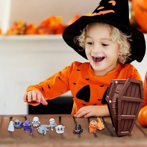 shpuuyy Halloween Countdown Kalender | Spielzeug Adventskalender | Sargform Skulptur Dekoration Für Geburtstag Party Raum Junge Mädchen Erwachsene shpuuyy Halloween Countdown Kalender | Spielzeug Adventskalender | Sargform Skulptur Dekoration Für Geburtstag Party Raum Junge Mädchen Erwachsene von shpuuyy