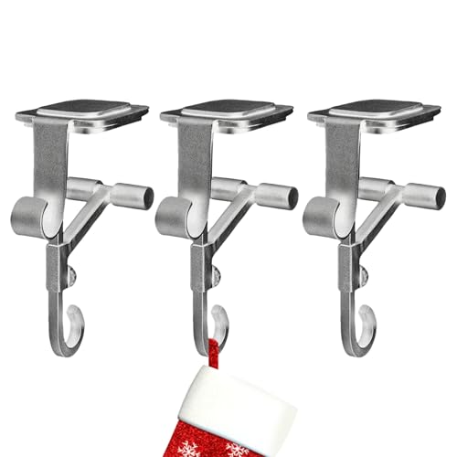 shpuuyy Kamin Girlanden Halter | 2-in-1 Kaminhalterung - 3 Teile Verstellbare Haken Ohne Bohren Für Zuhause Wohnzimmer Einzelhandelsgeschäft Ausstellung Türrahmen Wohnung Feier Party von shpuuyy