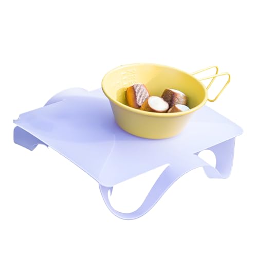 shpuuyy Klapptisch, Tragbarer Tisch, Leichtes Kompaktes Tablett Für Garten Outdoor Balkon Wohnung Terrasse Rucksackreisen von shpuuyy