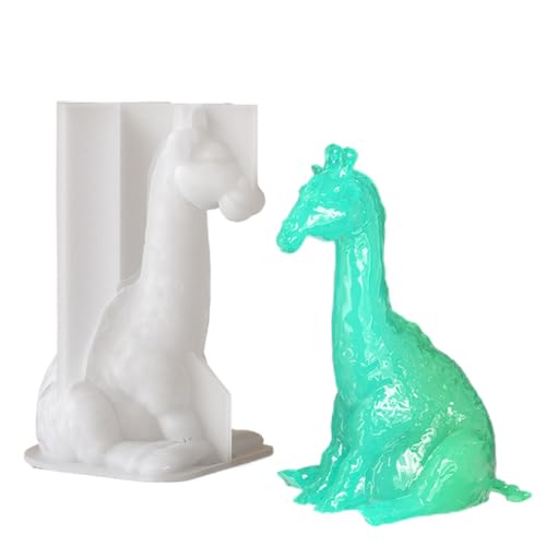 shpuuyy Resin Tierform | Giraffe Silikon Form Für Epoxidharz - Einfache Entformung Deko Werkzeug Für Anfänger Kinder Zuhause Studio Schule Kreativprojekte von shpuuyy