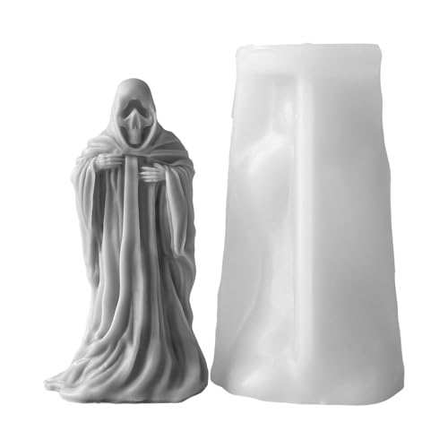 shpuuyy Schädel Silikonform - Totenkopf Kerzenformen Grusel Deko - Bastelwerkzeuge Für Epoxidharz Backen Gips Schokolade Halloween Party Kunsthandwerk shpuuyy Schädel Silikonform - Totenkopf Kerzenformen Grusel Deko - Bastelwerkzeuge Für Epoxidharz Backen Gips Schokolade Halloween Party Kunsthandwerk von shpuuyy