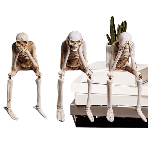 shpuuyy Skelette Für Halloween | 3 Sammelfiguren - Naturalistische Dekoration Für Feiertagsfotos Wohnzimmer Gruselkeller Partyhintergrund Verkaufsraum shpuuyy Skelette Für Halloween | 3 Sammelfiguren - Naturalistische Dekoration Für Feiertagsfotos Wohnzimmer Gruselkeller Partyhintergrund Verkaufsraum von shpuuyy
