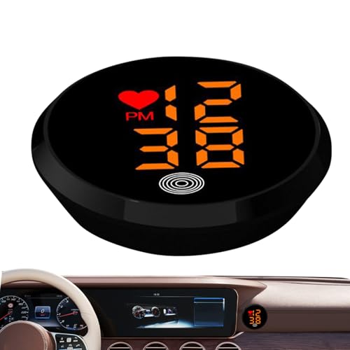 shpuuyy Uhr Für Armaturenbrett,Automobil Haftend Digitale Uhr | Kleine LED Zeitanzeige Für Motorrad Luftauslass Lkw Dashboard shpuuyy Uhr Für Armaturenbrett,Automobil Haftend Digitale Uhr | Kleine LED Zeitanzeige Für Motorrad Luftauslass Lkw Dashboard von shpuuyy