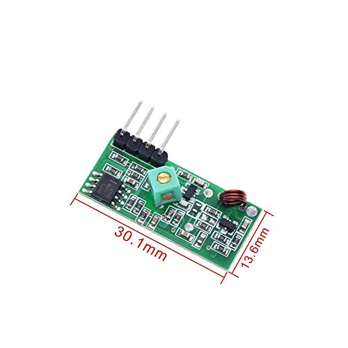 433Mhz Wireless Module und Kit 5V DC 433MHZ Wireless für Raspberry Pi/ARM/MCU WL DIY Kit,433mhz Receiver 433Mhz Wireless Module und Kit 5V DC 433MHZ Wireless für Raspberry Pi/ARM/MCU WL DIY Kit,433mhz Receiver von shuangtongdz
