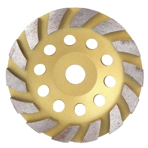 100/125 Mm Diamant-Schleiftopfscheibe Beton Turbo Hochleistungs-Winkelschleifscheibe For Schleifen Und Schneiden Von Granit Und Marmor(4 inch) von shundeed