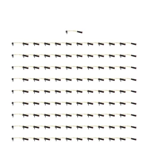 100-1 Stück 100 mm Verschleißwarnsensor 2115401717 Ersatz des Bremsbelagverschleißsensors for Auto vorne hinten/Passend for Mercedes-Benz W220 - W204(100 Pcs) von shunvcw