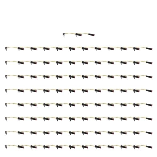 100-1 Stück 100 mm Verschleißwarnsensor 2115401717 Ersatz des Bremsbelagverschleißsensors for Auto vorne hinten/Passend for Mercedes-Benz W220 - W204(90 Pcs) von shunvcw