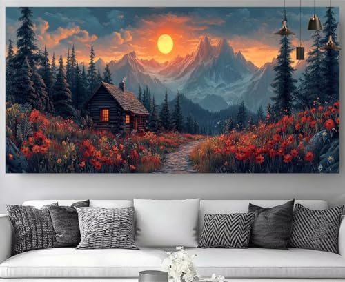 Diamond Painting Sonnenuntergang Diamant Painting Kinder Wald Kristall Stickerei Kit, 5D Crystal Art Volldiamant Strass Eckige Steine Bastelset, Diy Daiments Mosaik Art für Dekor 100x200cm M-Y766 Diamond Painting Sonnenuntergang Diamant Painting Kinder Wald Kristall Stickerei Kit, 5D Crystal Art Volldiamant Strass Eckige Steine Bastelset, Diy Daiments Mosaik Art für Dekor 100x200cm M-Y766 von shuoguoo