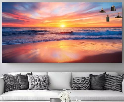 Sonnenuntergang Diamond Painting Strand Diamond Painting Erwachsene Bastelset, 5D Crystal Art Kreuzstich Strass Stickereipuzzl, Diy Kinder Daiments Malerei Volldiamant Leinwand Gift 80x160cm M-Y769 Sonnenuntergang Diamond Painting Strand Diamond Painting Erwachsene Bastelset, 5D Crystal Art Kreuzstich Strass Stickereipuzzl, Diy Kinder Daiments Malerei Volldiamant Leinwand Gift 80x160cm M-Y769 von shuoguoo