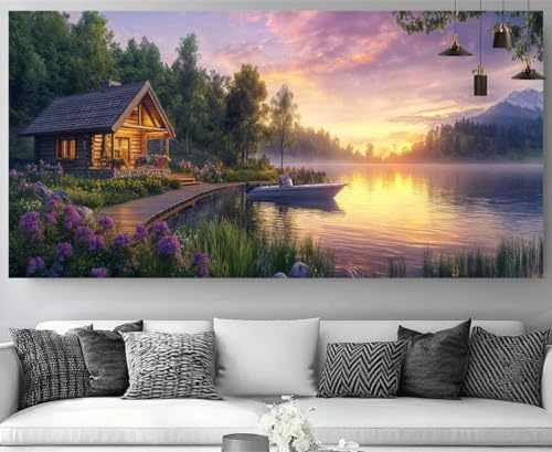 Sonnenuntergang Diamond Painting Wald Diamond Painting Erwachsene Bastelset, 5D Crystal Art Kreuzstich Strass Stickereipuzzl, Diy Kinder Daiments Malerei Volldiamant Leinwand für Gifts 50x150cm M-Y767 Sonnenuntergang Diamond Painting Wald Diamond Painting Erwachsene Bastelset, 5D Crystal Art Kreuzstich Strass Stickereipuzzl, Diy Kinder Daiments Malerei Volldiamant Leinwand für Gifts 50x150cm M-Y767 von shuoguoo