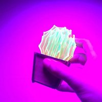 Kaktus-Skulptur - Fluoreszierende Grüne Kakteen Display Kaktus-Skulptur - Fluoreszierende Grüne Kakteen Display von shwiftydesign