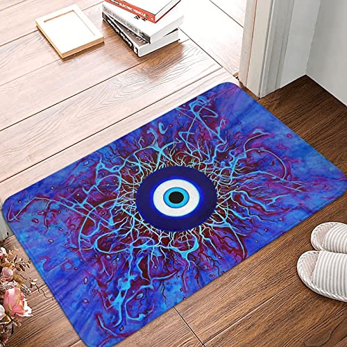 Sauberlaufmatte Griechisch-Türkischer Matiasma Evil Eye 40X60Cm Fußmatte Waschbar Fussmatte Pflegeleichte Küchenmatten Für Flur Eingang Innen von sichuanyanluogemaoyiyouxiangongsi