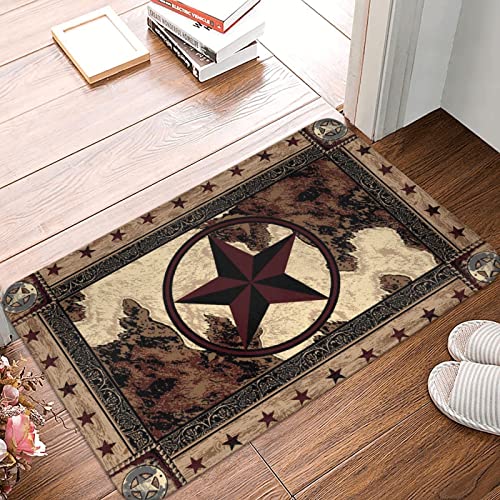Türvorleger Rustikales Western Country Texas Star Cowboy Cowgirl 40X60Cm Türmatte Waschbar Fußabtreter Rutschhemmender Eingangstürmatte Für Garage Eingang Schlafzimmer Türvorleger Rustikales Western Country Texas Star Cowboy Cowgirl 40X60Cm Türmatte Waschbar Fußabtreter Rutschhemmender Eingangstürmatte Für Garage Eingang Schlafzimmer von sichuanyanluogemaoyiyouxiangongsi