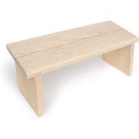 side by side - Meditationsbank / Hocker, Esche von side by side