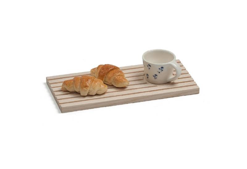 side by side Servierbrett mit Rillung 40159, Holz von side by side