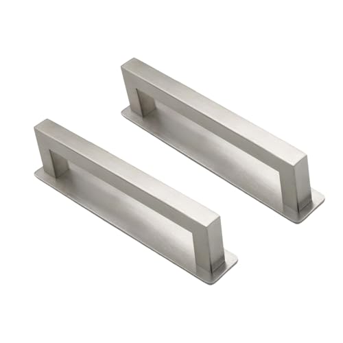 siduytin 2 Schiebegriffe, 150 mm Stahl Einloch Quadrat Türgriffe, selbstklebend, geeignet für Schrankschubladentüren, silbrig siduytin 2 Schiebegriffe, 150 mm Stahl Einloch Quadrat Türgriffe, selbstklebend, geeignet für Schrankschubladentüren, silbrig von siduytin