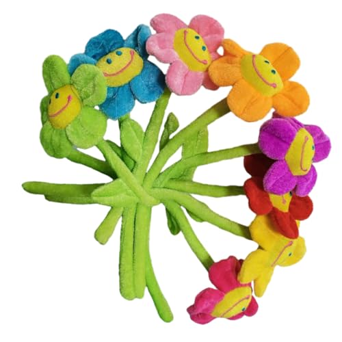 siduytin 8 Stück Flexible Plüschblumen, biegbare Stiele, Vorhangschnalle, künstliche Plüsch Sonnenblumen Vorhangschnallen, breite Anwendung siduytin 8 Stück Flexible Plüschblumen, biegbare Stiele, Vorhangschnalle, künstliche Plüsch Sonnenblumen Vorhangschnallen, breite Anwendung von siduytin
