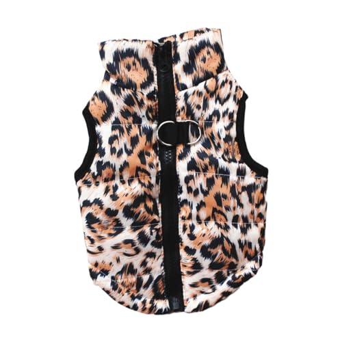 siduytin Bleiben Sie bequem und warm. Winterkleidung für Haustiere in geeigneter Größe. Polyester. Gepolsterte Winterkleidung für kleine Hunde und Katzen. Hundemantel, Leopardenmuster, L siduytin Bleiben Sie bequem und warm. Winterkleidung für Haustiere in geeigneter Größe. Polyester. Gepolsterte Winterkleidung für kleine Hunde und Katzen. Hundemantel, Leopardenmuster, L von siduytin