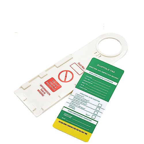 siduytin Packung mit 10 Gerüsthalter Tags Wartung Verbotene Verwendung Gerüstausrüstungssatz für die elektrische chemische Industrie siduytin Packung mit 10 Gerüsthalter Tags Wartung Verbotene Verwendung Gerüstausrüstungssatz für die elektrische chemische Industrie von siduytin